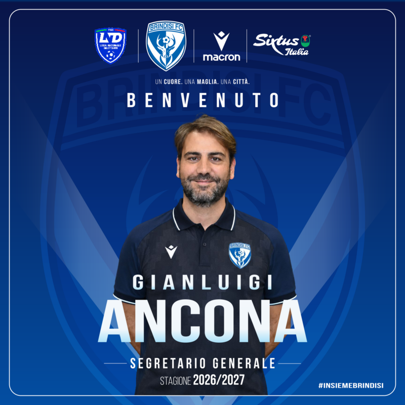 Gianluigi Ancona è il nuovo Segretario Generale del Club