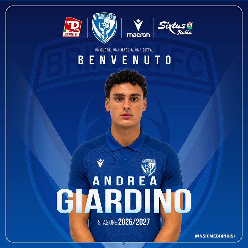 Andrea Giardino è biancazzurro