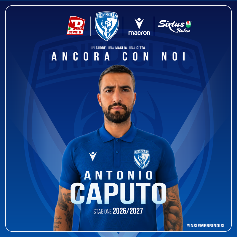 Antonio Caputo ancora in biancazzurro