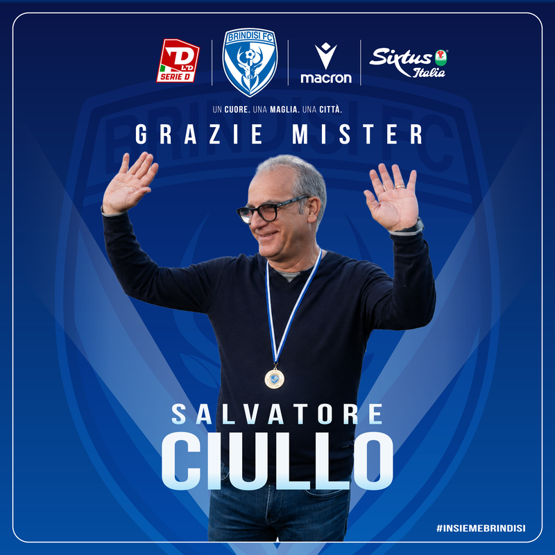 Si conclude il percorso con Mister Salvatore Ciullo