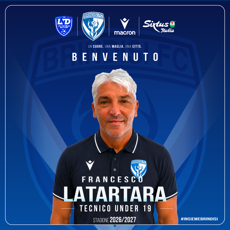 Francesco Latartara alla guida della Juniores Nazionale