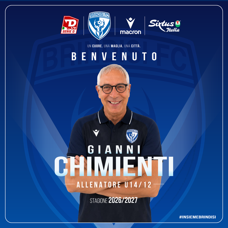 Gianni Chimienti alla guida dell’Under 14 e dell’Under 12