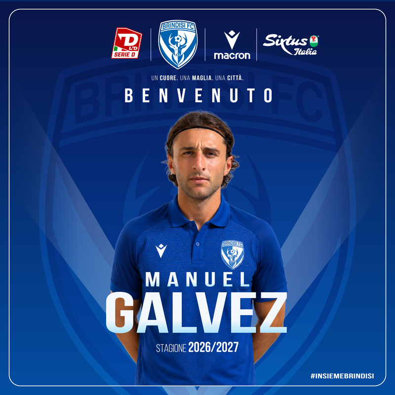 Manuel Galvez è biancazzurro