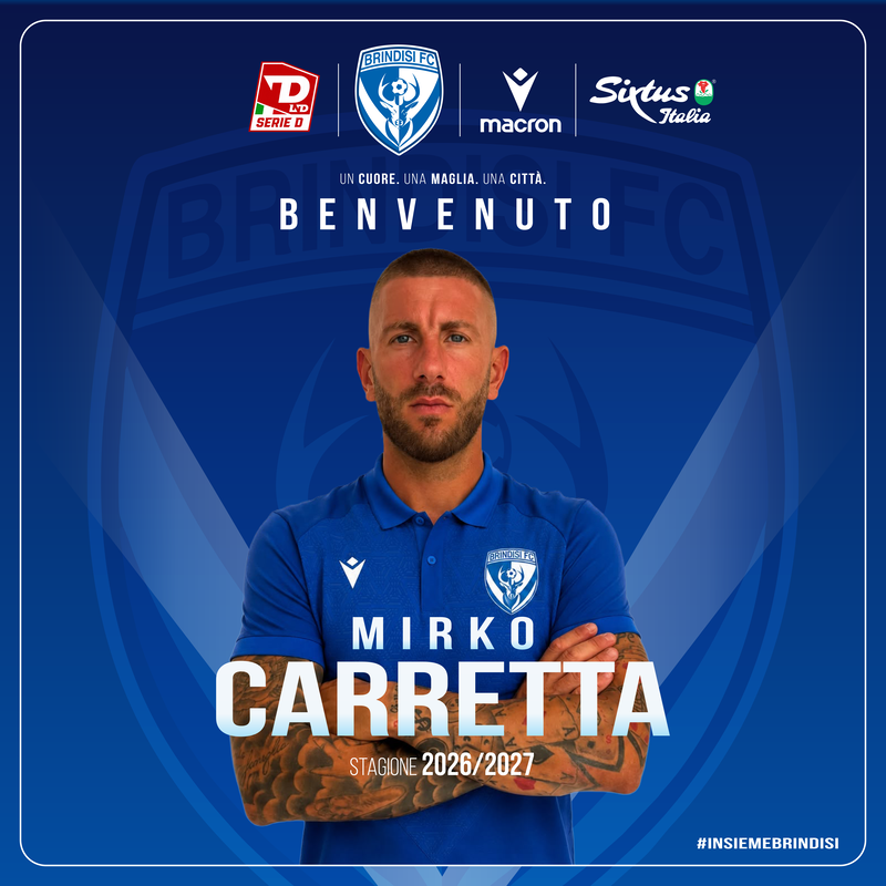 Mirko Carretta è biancazzurro