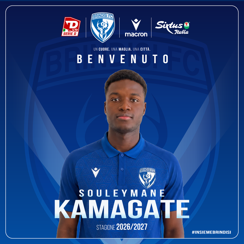 Souelymane Kamagate è biancazzurro