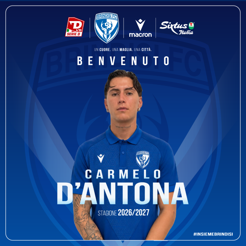 Carmelo D’Antona è biancazzurro