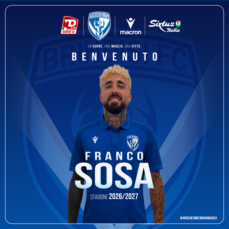 Franco Tomás Sosa è biancazzurro