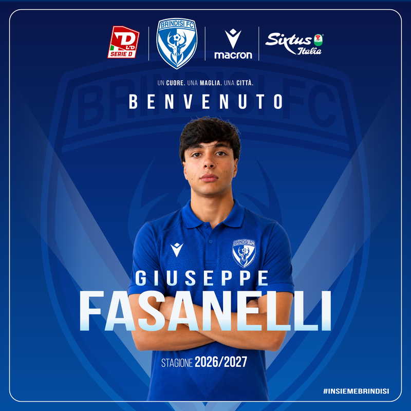 Giuseppe Fasanelli è biancazzurro