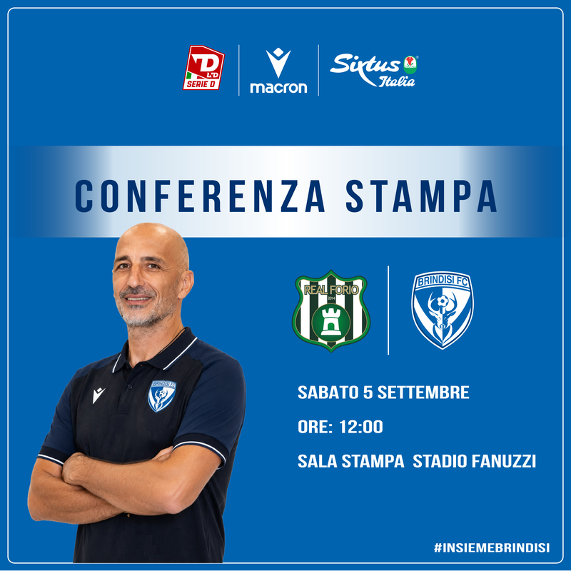 Taurino presenta l’esordio di campionato: conferenza al Fanuzzi